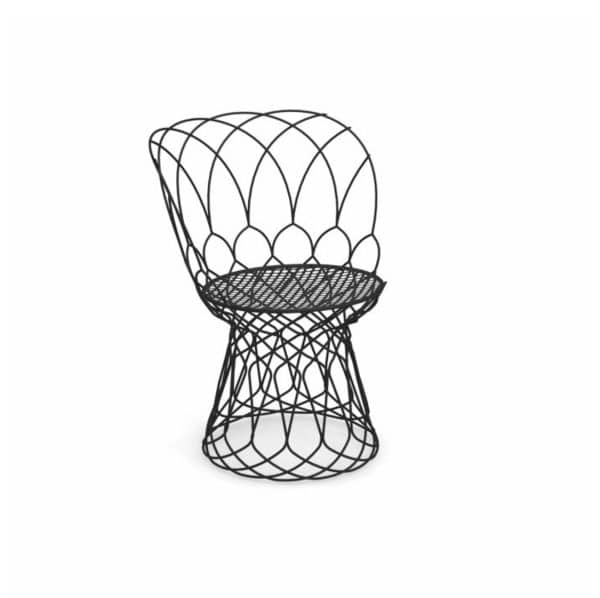 Re Trouve Side Chair by Emu DeFrae Contract Furniture Black