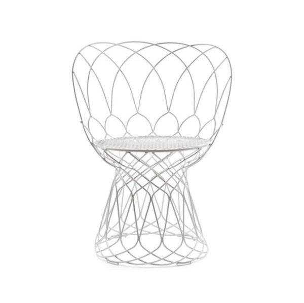 Re Trouve Side Chair by Emu DeFrae Contract Furniture White