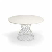 Re Trouve Table 1300 by Emu DeFrae Contract Furniture White
