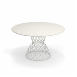 Re Trouve Table 1300 by Emu DeFrae Contract Furniture White