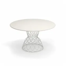 Re Trouve Table 1300 by Emu DeFrae Contract Furniture White