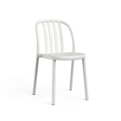 Susie Outdoor Side Chair DeFrae Contract Furniture White
