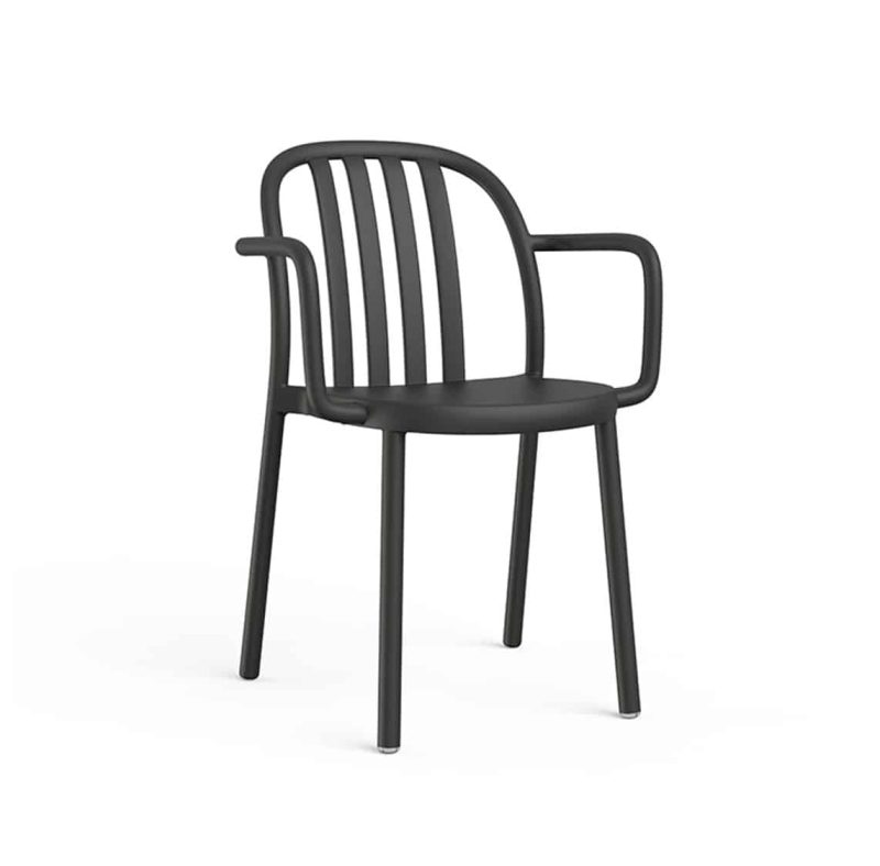 Susie Outdoor Armchair DeFrae Contract Furniture Black