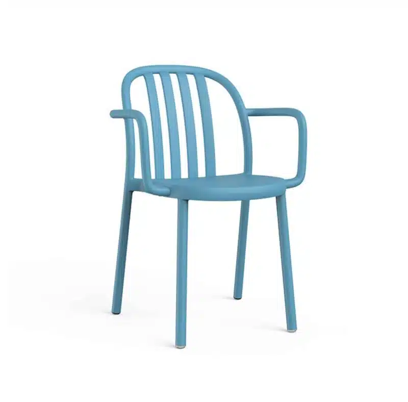 Susie Outdoor Armchair DeFrae Contract Furniture Blue