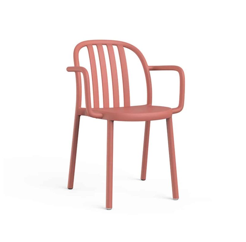 Susie Outdoor Armchair DeFrae Contract Furniture Red