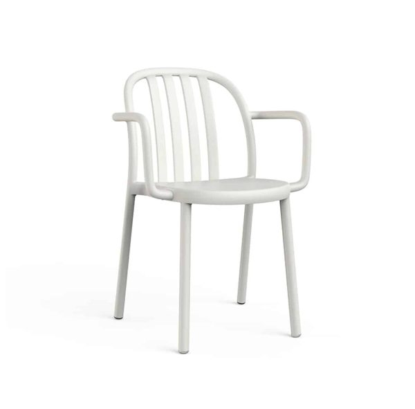 Susie Outdoor Armchair DeFrae Contract Furniture White