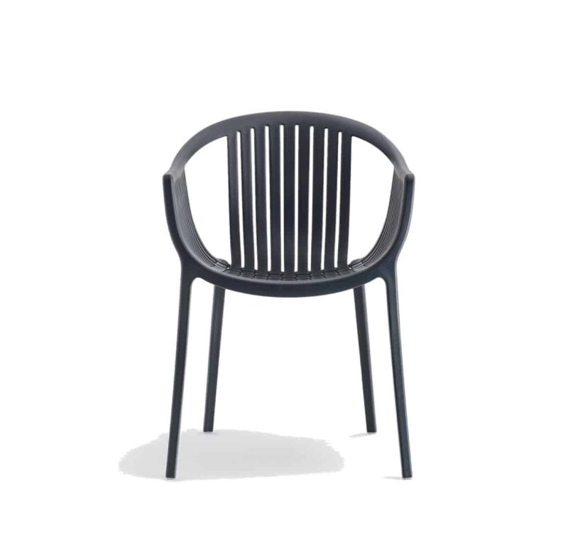 Tatami-Recyclable-Armchair-Pedrali-306-Black-DeFrae-Contract-Furniture