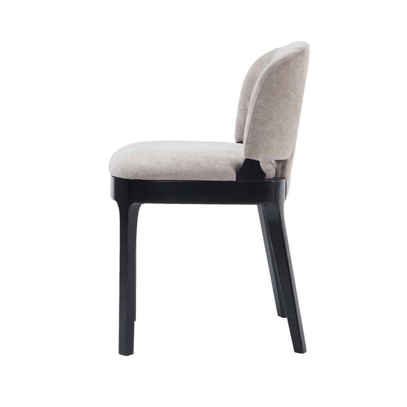 Tea chair X8 Available from DeFrae Contract Furniture Side View
