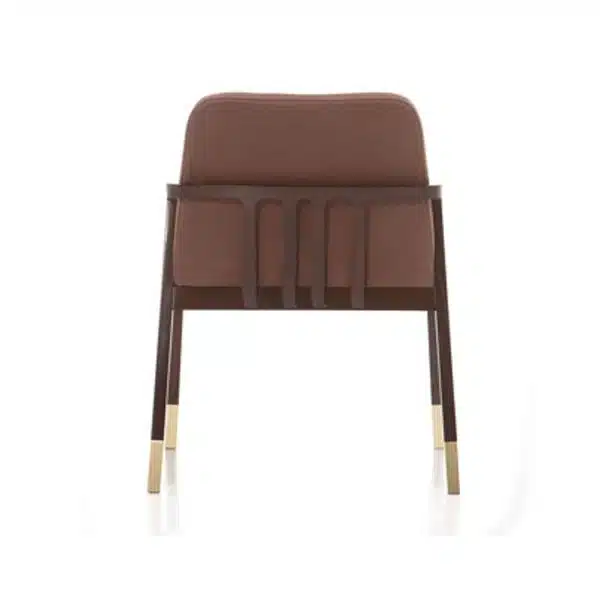 Tennesse Armchair Tenues 2302 Pro Cizeta Available From DeFrae Contract Furniture Side Brown Back