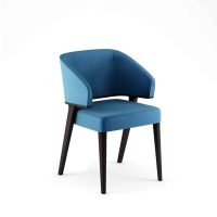 Tiempo Armchair Time Accento DeFrae Contract Furniture Blue