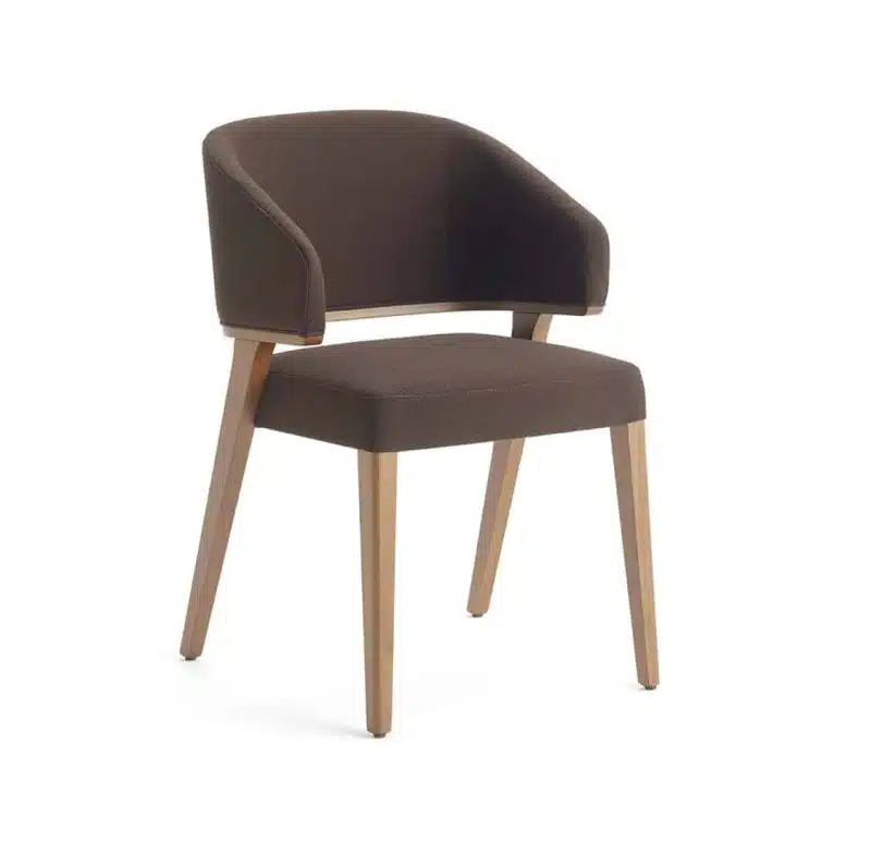 Tiempo Side Chair Time Accento DeFrae Contract Furniture Beige