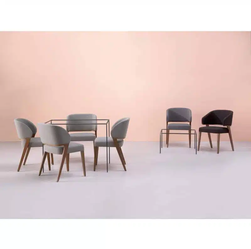 Tiempo Side Chair Time Accento DeFrae Contract Furniture Range