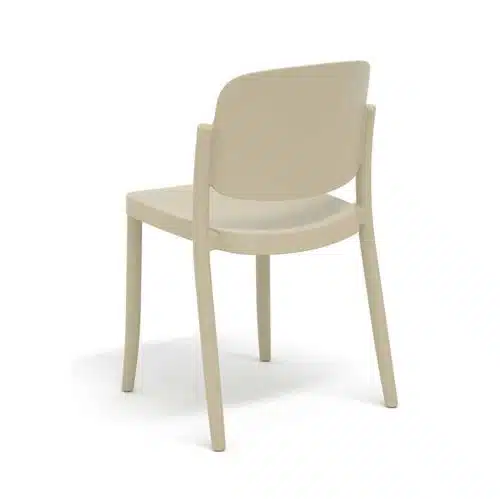Torrington side chair Piazza Colos available at DeFrae Contract Furniture Tan Beige