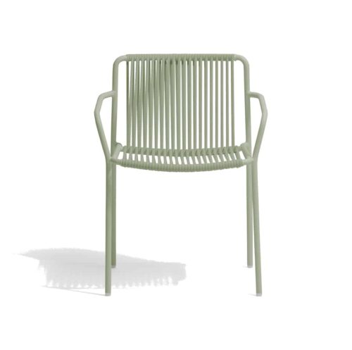 Tribeca armchair Pedrali available from DeFrae Contract Furniture Outside Chair Green