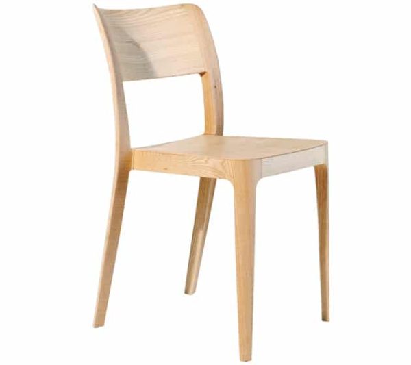 Venice Wood Side Chair Nene Midj At DeFrae Contract Furniture