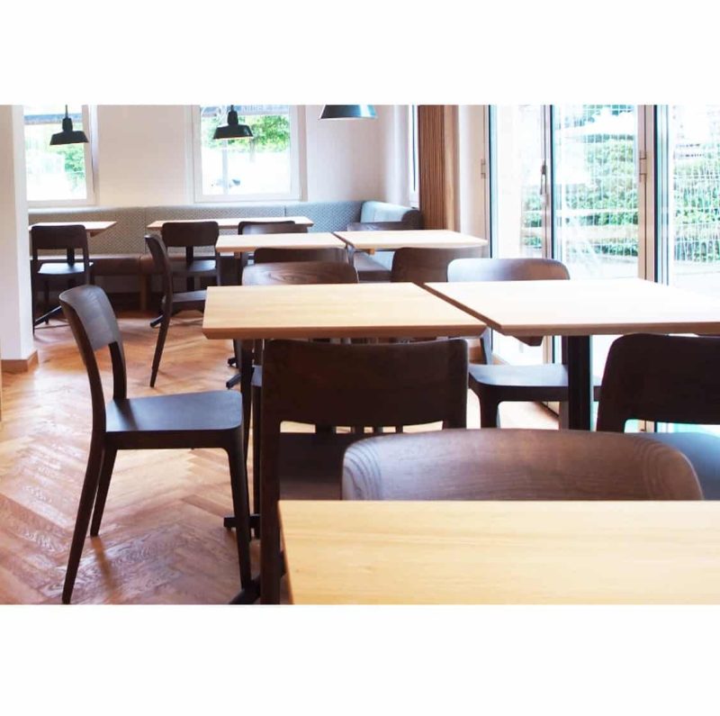 Venice Wood Side Chair Nene Midj At DeFrae Contract Furniture In Situ 2