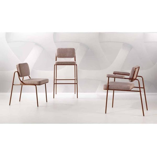 Verve Chair Armchair Bar Stool Available From DeFrae Contract Furniture