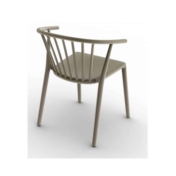 Wilson woody chair spindle back from DeFrae Contract Furniture Arena Brown
