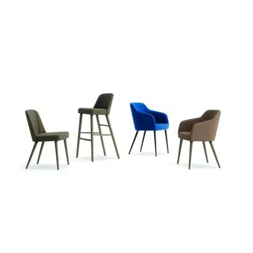 Yvonne Side Chair Armchairs and Bar Stool From DeFrae Contract Furniture