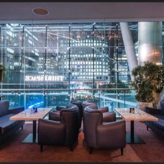 Baron Sofas at The Pearson Rooms Canary Wharf London by DeFrae Contract Furniture