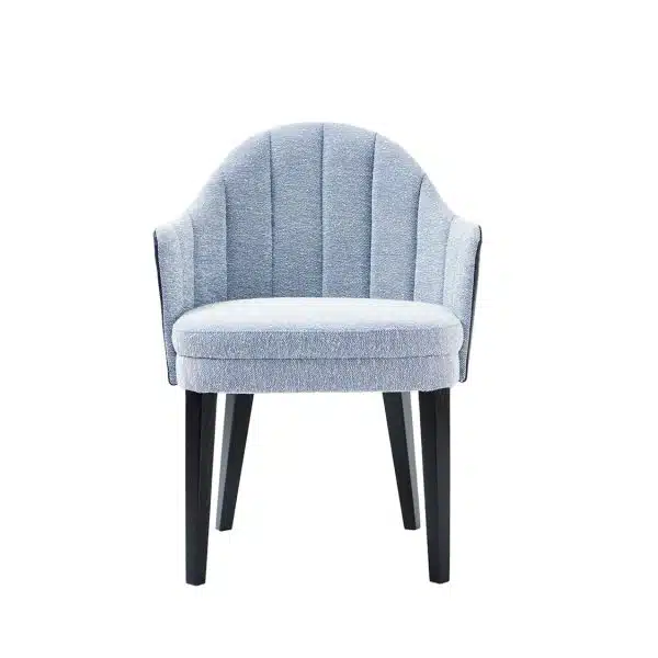 Corbetti Armchair Fluted Back X8 at DeFrae Contract Furniture