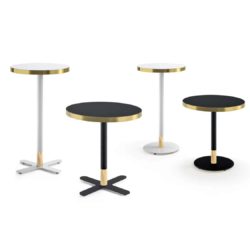 Duplex Corbetta Table With Brass Edging Range