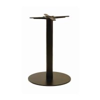 Forza round cast iron table base black