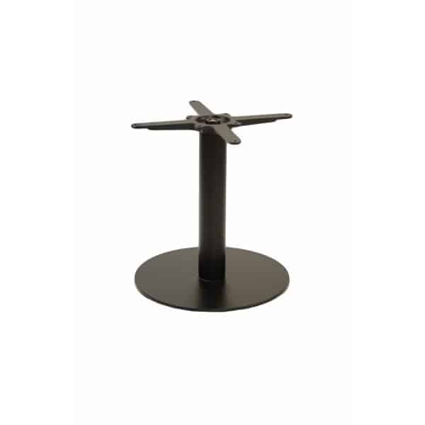 Forza round cast iron table base coffee height