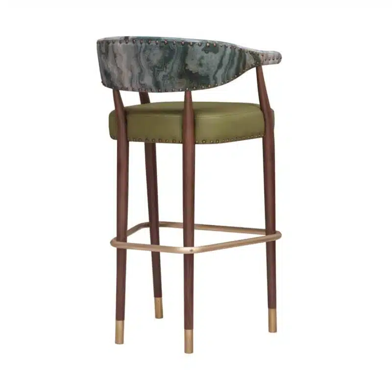 Grove Bar Stool Maria CM Cadeiras DeFrae Contract Furniture Back