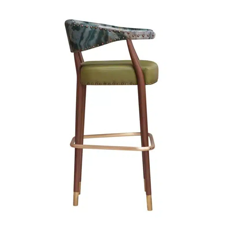 Grove Bar Stool Maria CM Cadeiras DeFrae Contract Furniture Side On View