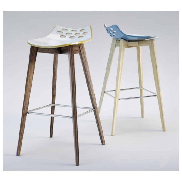 Jam W Bar Stool Connubia by Calligaris at DeFrae Contract Furniture Range