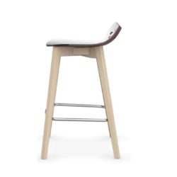 Jam W Bar Stool Connubia by Calligaris at DeFrae Contract Furniture Side View