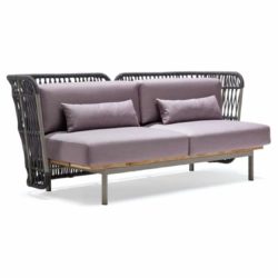 JuJube Ottoman Sofa For Outdoor Contract Use DeFrae Contract Furniture