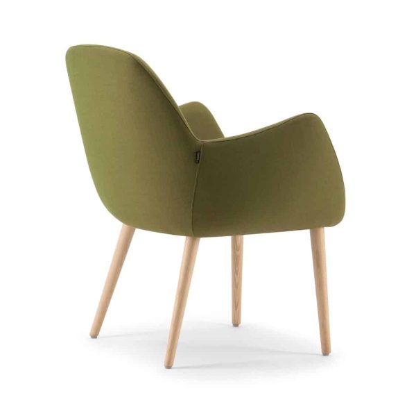 Kesy low back lounge chair 05 DeFrae Contract Furniture