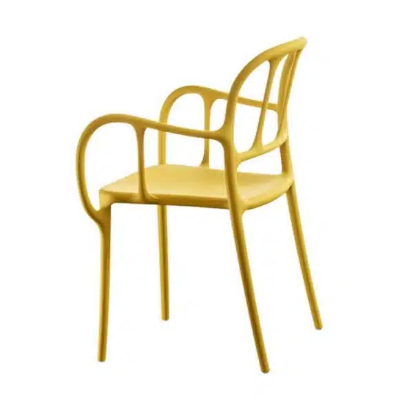 Mila Armchair Magis at DeFrae Contract Furniture Mustard Yellow