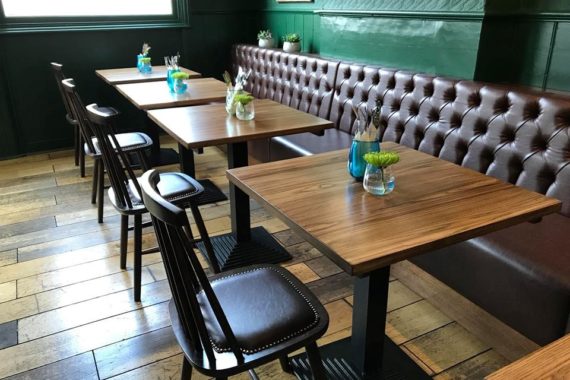 Pub Restaurant Furniture by DeFrae Contract Furniture at The Nightingale Pub Wanstead 2