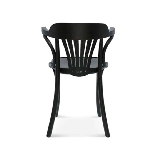 Core Armchair Classic Bentwood Side Chair DeFrae Contract Furniture Back View