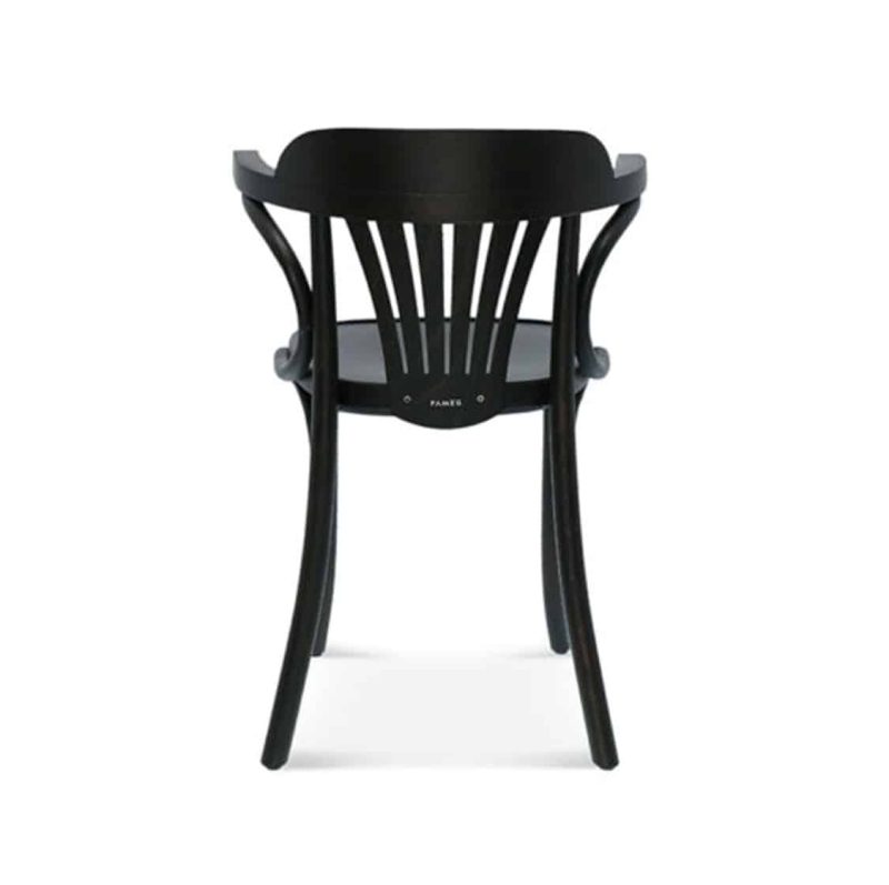 Core Armchair Classic Bentwood Side Chair DeFrae Contract Furniture Back View