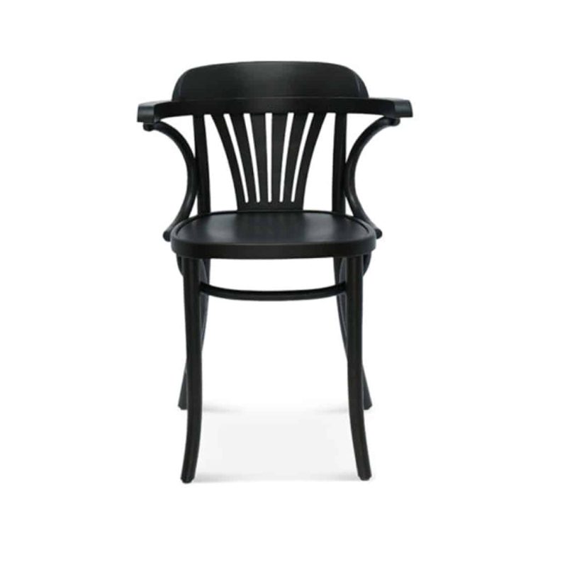Core Armchair Classic Bentwood Side Chair DeFrae Contract Furniture Front View