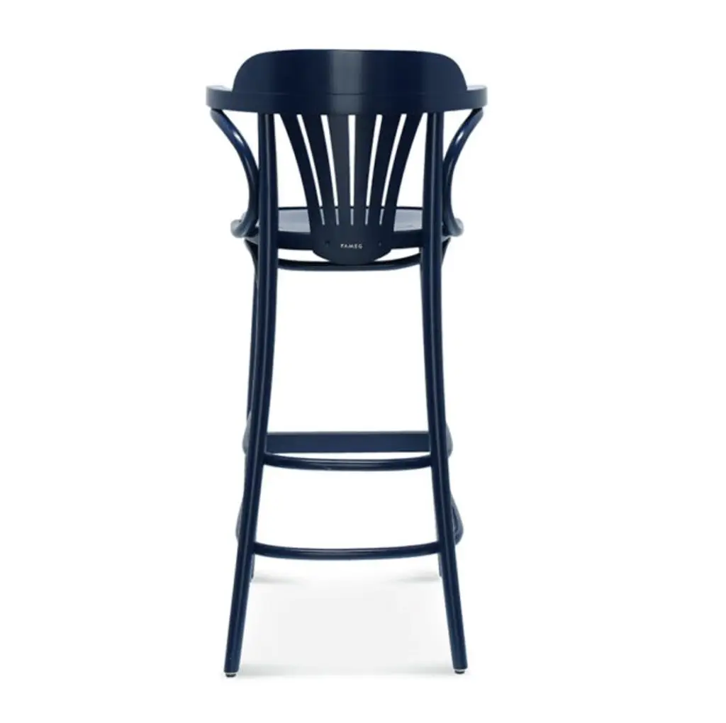 Core Bar Stool Classic Bentwood DeFrae Contract Furniture Back View