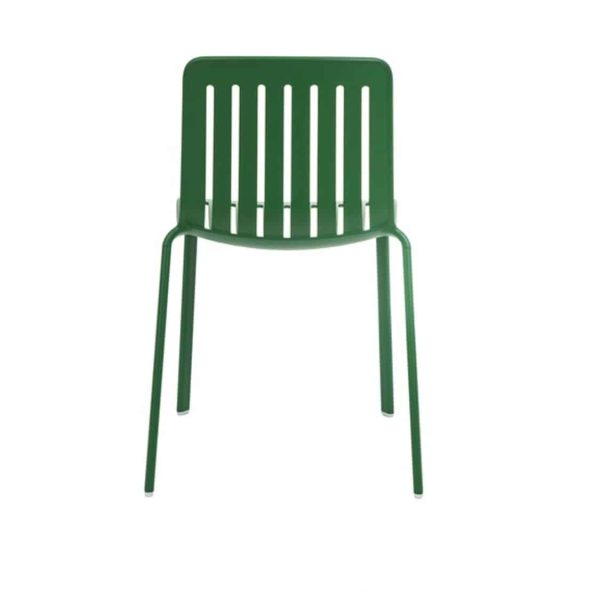 Plato Side Chair Magis at DeFrae Contract Furniture Green Back View