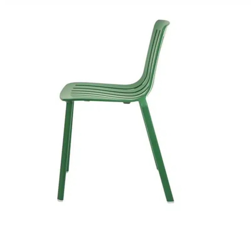 Plato Side Chair Magis at DeFrae Contract Furniture Green Side View
