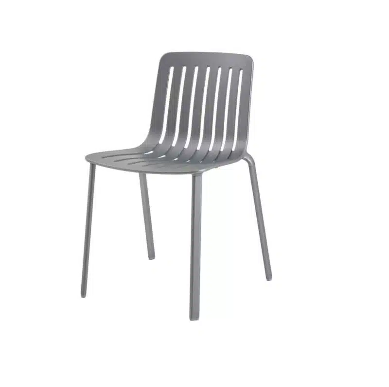 Plato Side Chair Magis at DeFrae Contract Furniture Grey Side On View