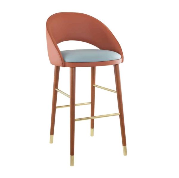 Sinatra Bar Stool CM Cadeiras DeFrae Contract Furniture Back