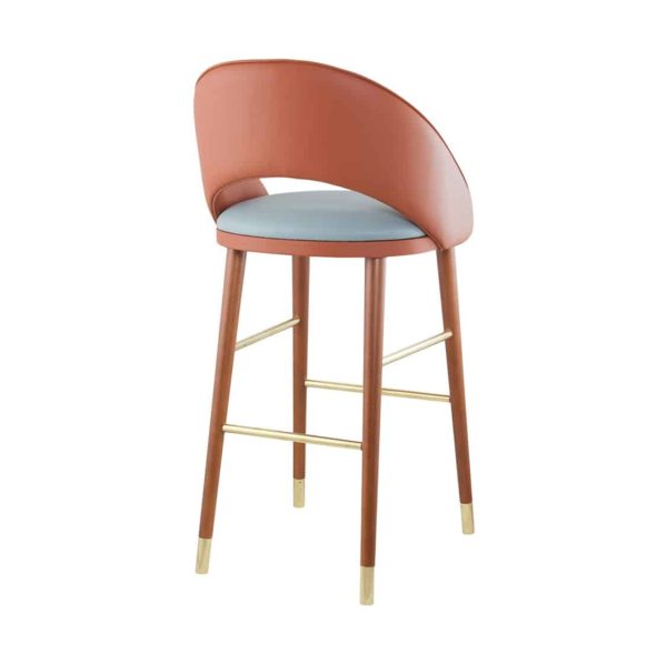 Sinatra Bar Stool CM Cadeiras DeFrae Contract Furniture Back View