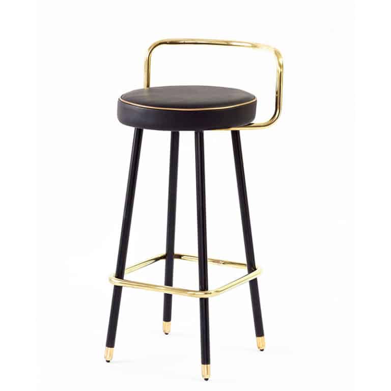 Block B-A Bar Stool From DeFrae Contract Furniture