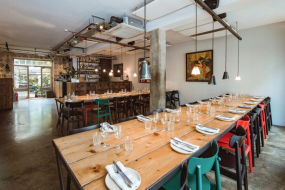 Chance side chairs at Carousel London by DeFrae Contract Furniture 2