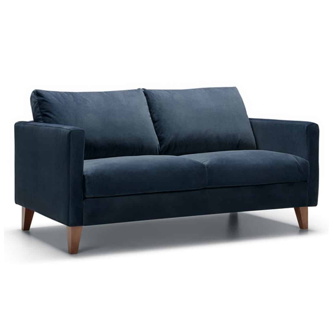 Impulse 2 Seater Sofa Blue DeFrae Contract Furniture 2