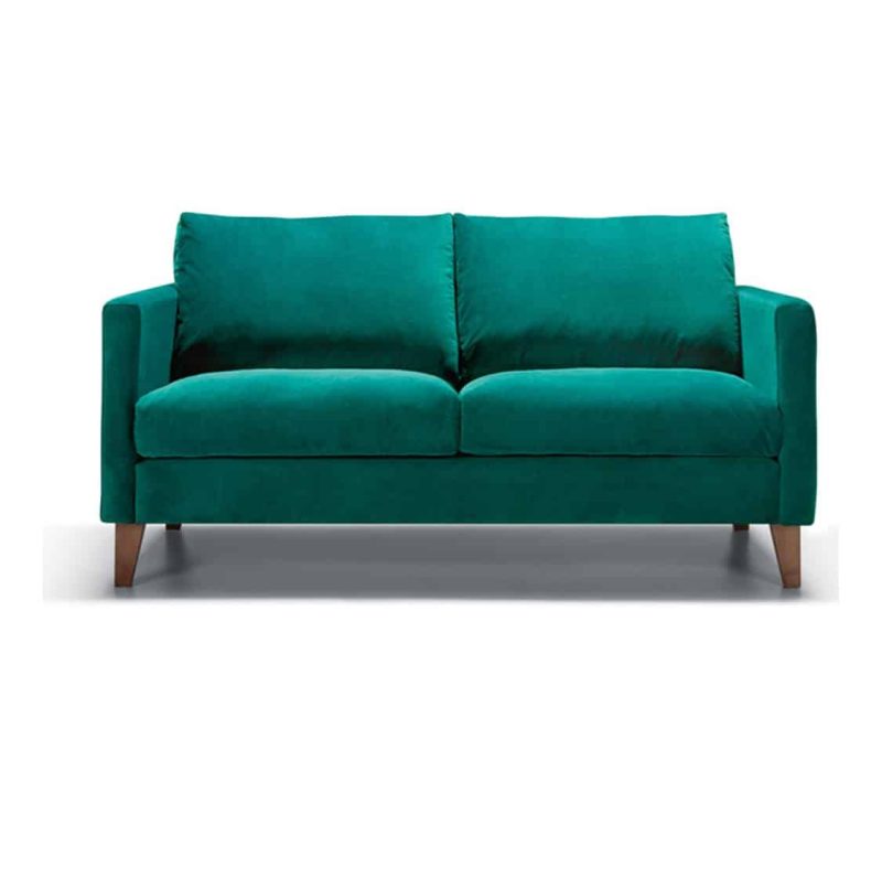 Impulse 2 Seater Sofa Emerald Green DeFrae Contract Furniture
