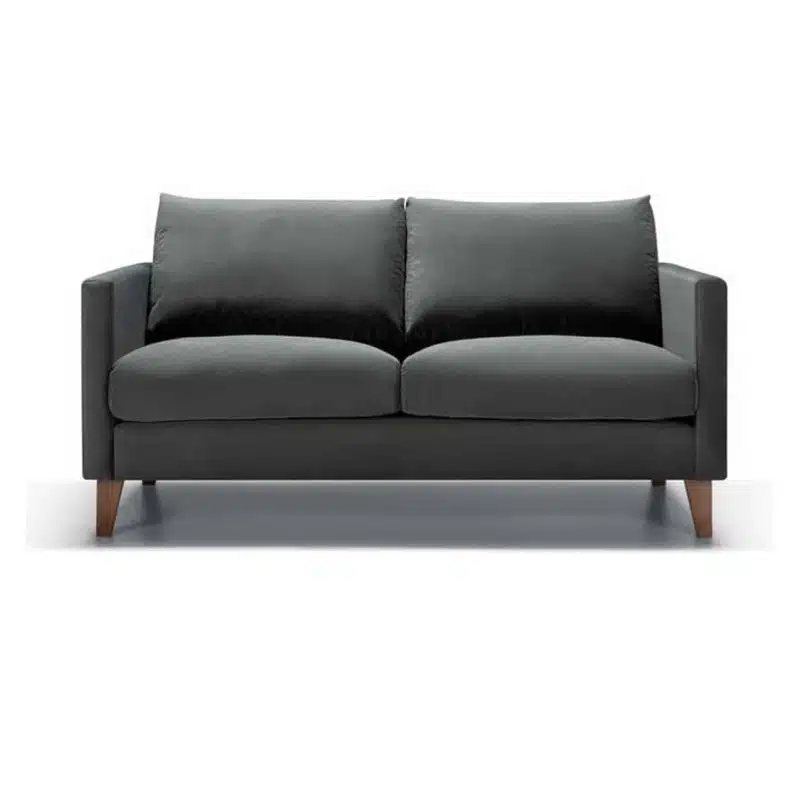 Impulse 2 Seater Sofa Grey DeFrae Contract Furniture